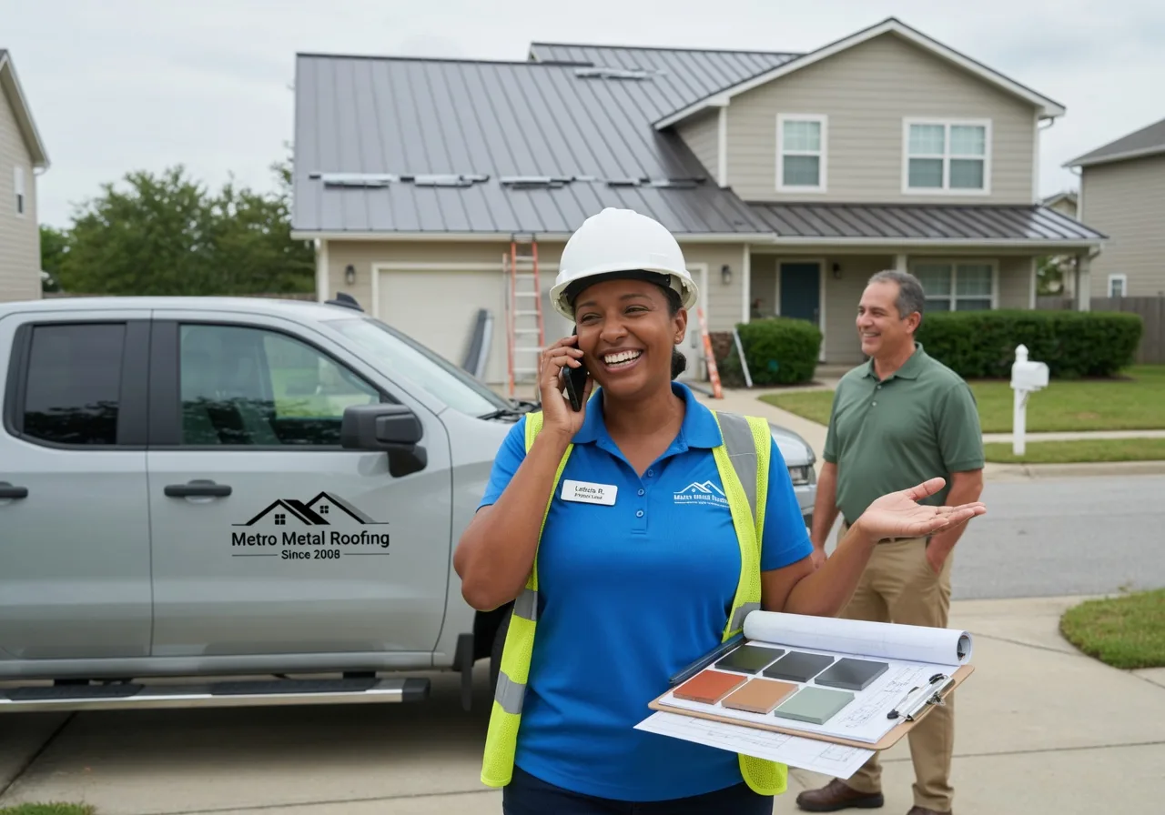 Storm Damage Metal Roof Repair in Arenzville, IL
